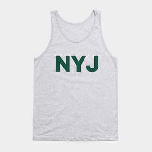 NYJ New York Jets Football Tank Top